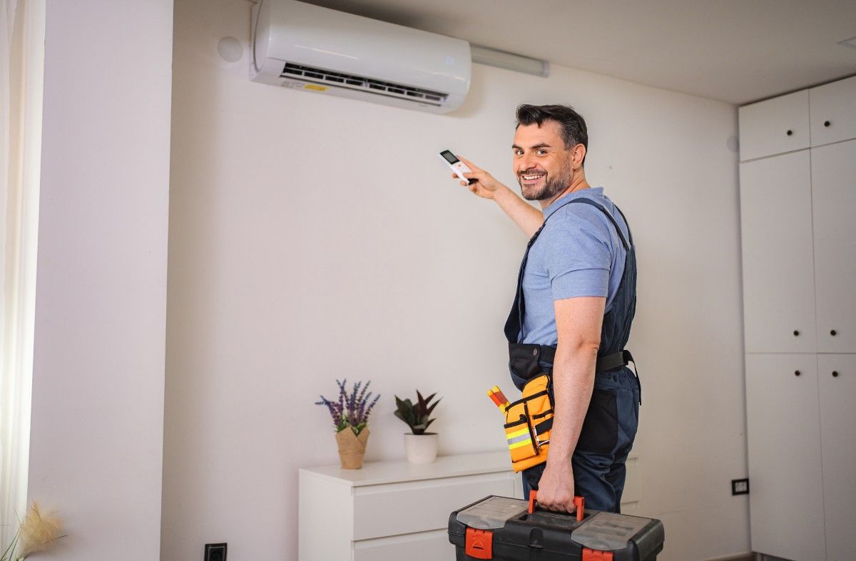 High Efficiency Ductless Mini Split AC System Installation by Best Value A/C & Heating LLC