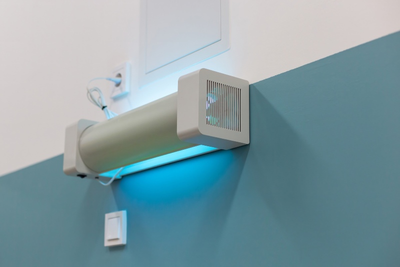 UV light purification system installed for cleaner indoor air in Volusia and Flagler Counties